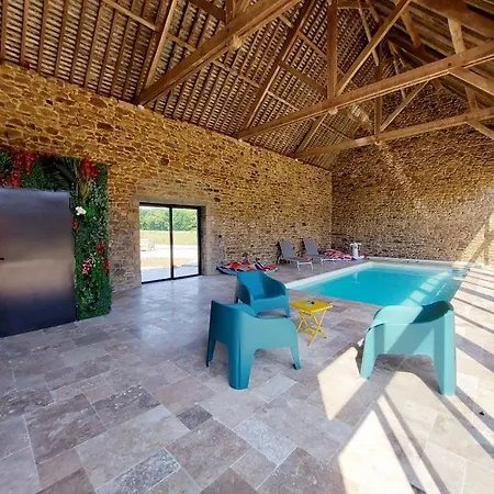 Le Logis Des Vallees, 6/7 Pers Avec Piscine Et Sauna * Ambrieres Les Vallees